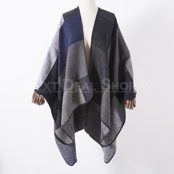 Oversized Color Block Shawl – Next Deal Shop