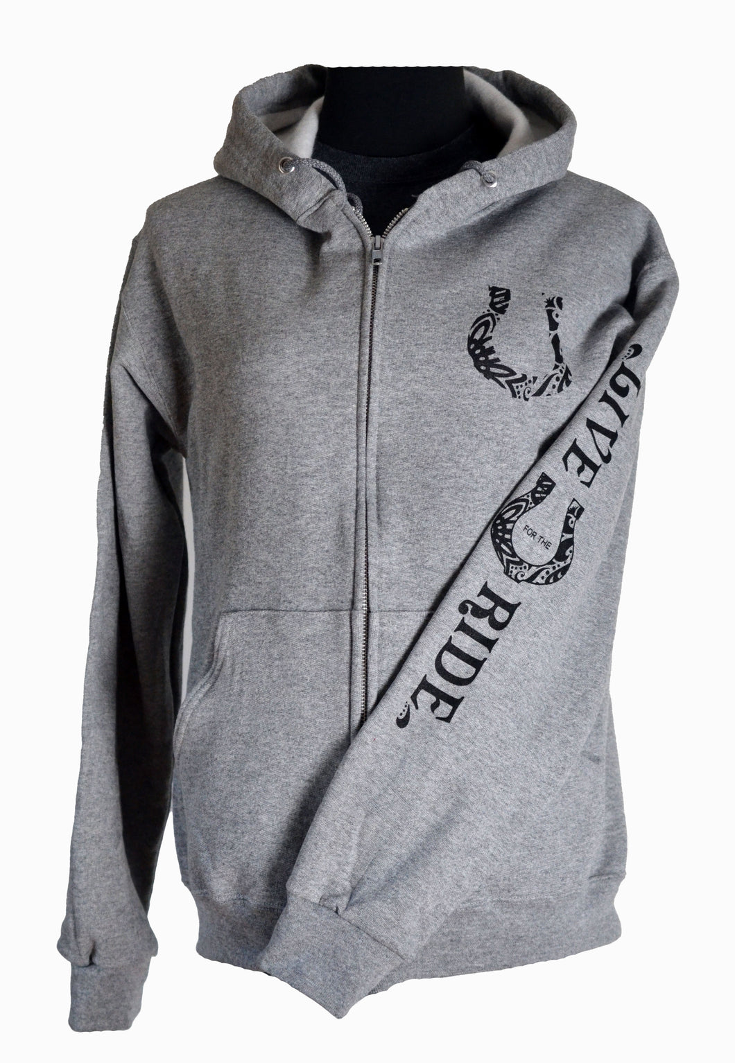 BOHO Horse Zip Hoodie – Live for the Ride