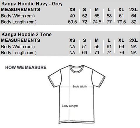 Hoodies Sizing Chart – UNSW Shop