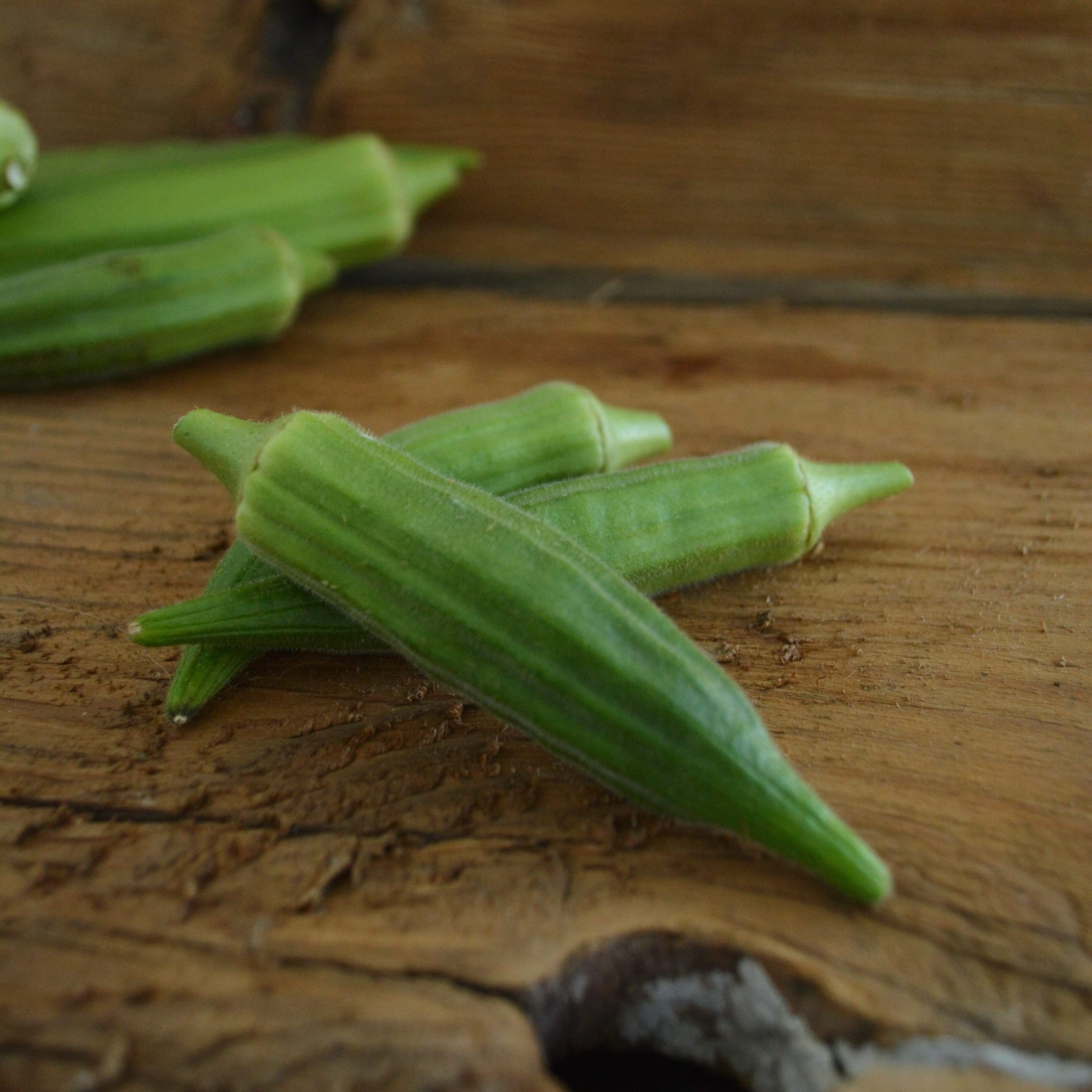 hulls not coming off okra seedlings