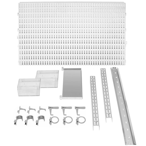 image of allspace wall organizing system components