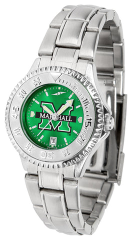 Marshall Thundering Herd Ladies Competitor Steel AC Watch
