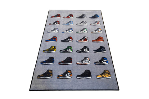 jordan sneaker rug