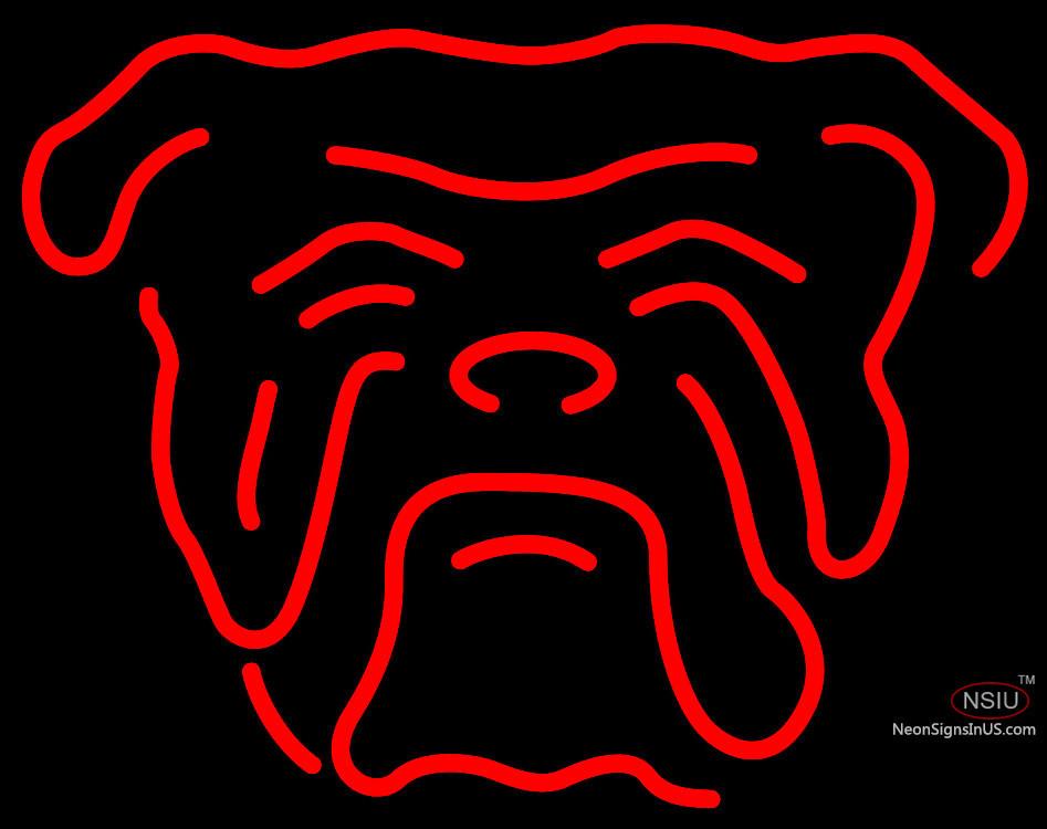 Red Dog Head Neon Beer Sign – Custom-Neon-Sign in UK