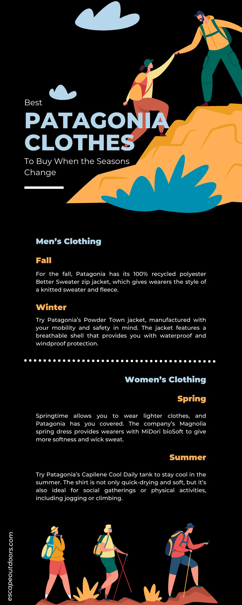 Best Patagonia Clothes To Buy When the Seasons Change