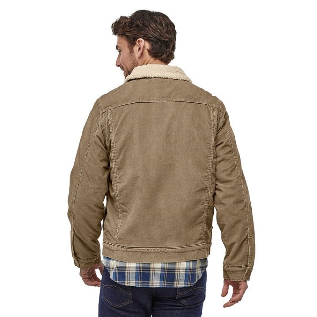 patagonia men's pile lined trucker jacket