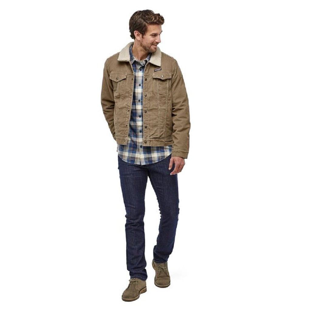 lined trucker jacket mens