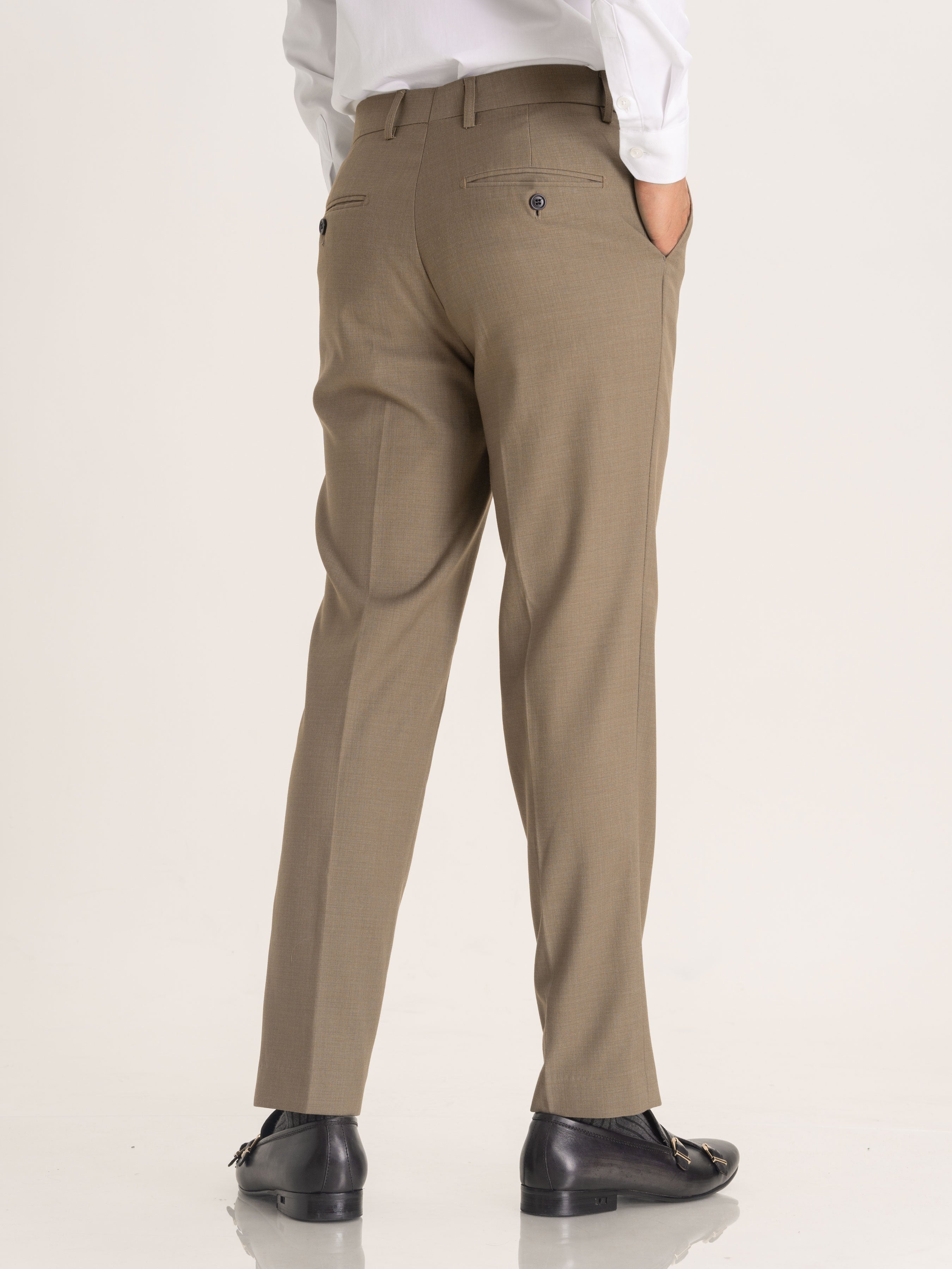 Buy Navy Trousers & Pants for Women by INDIWEAVES Online