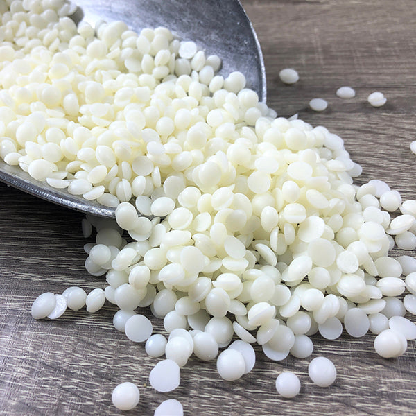 Hot Sale White Beeswax Pellets for Candle Making , Easy Melt