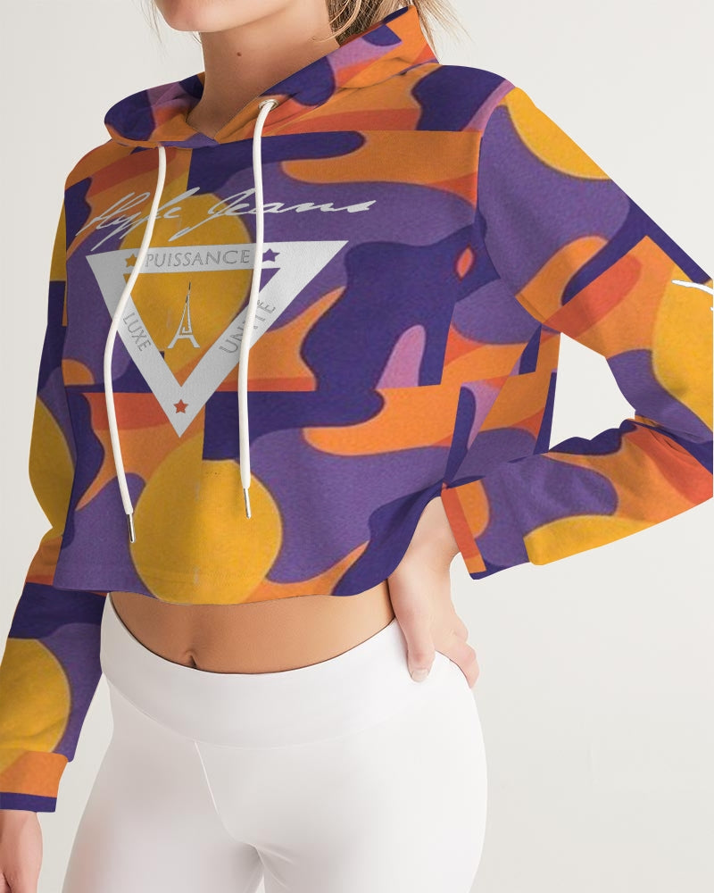 hype cropped hoodie