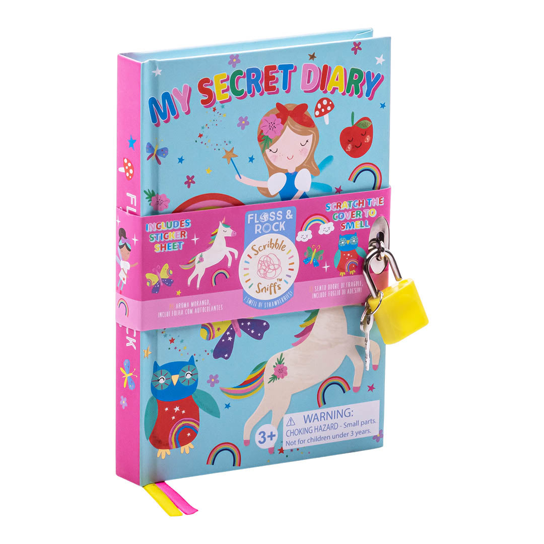 Scented Secret Diary Rainbow Fairy Ecofriendly gifts & toys for