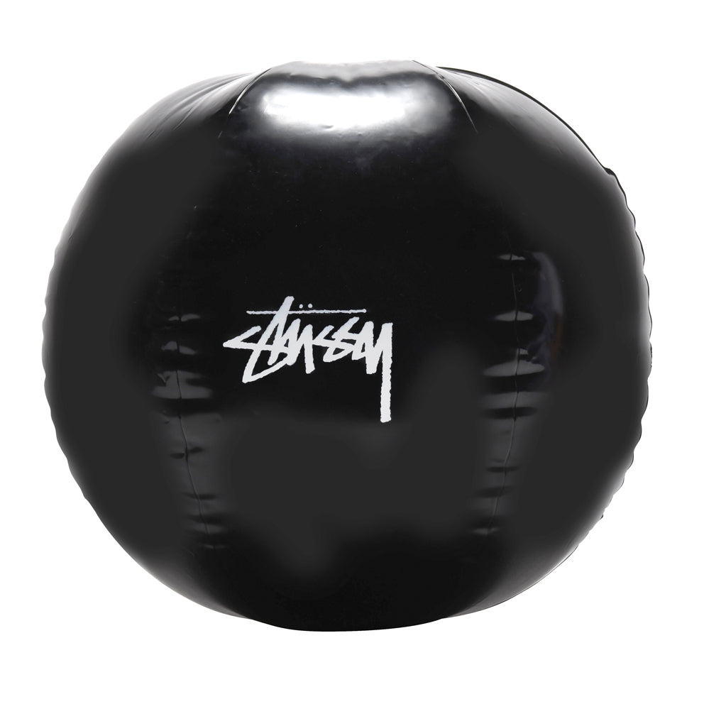 STÜSSY 8-BALL BEACH BALL // BLACK