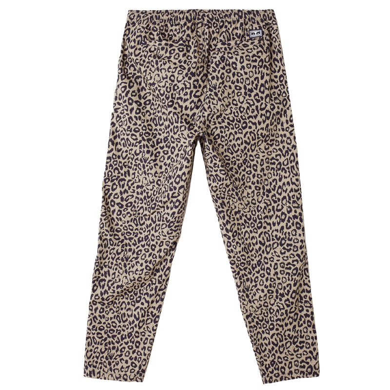 OBEY EASY PANT // KHAKI LEOPARD