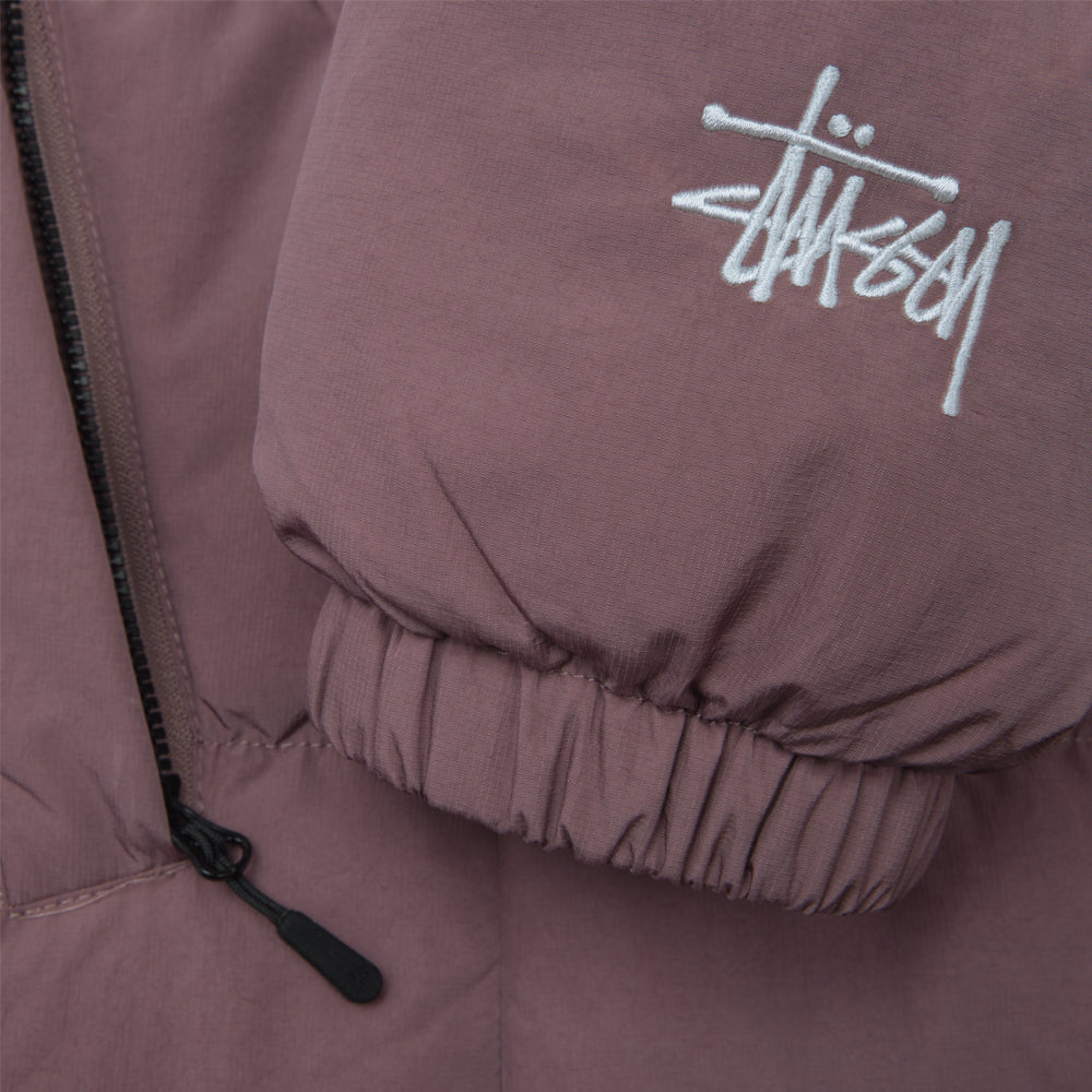 STÜSSY RIPSTOP DOWN PUFFER JACKET // BLACK – Collateral