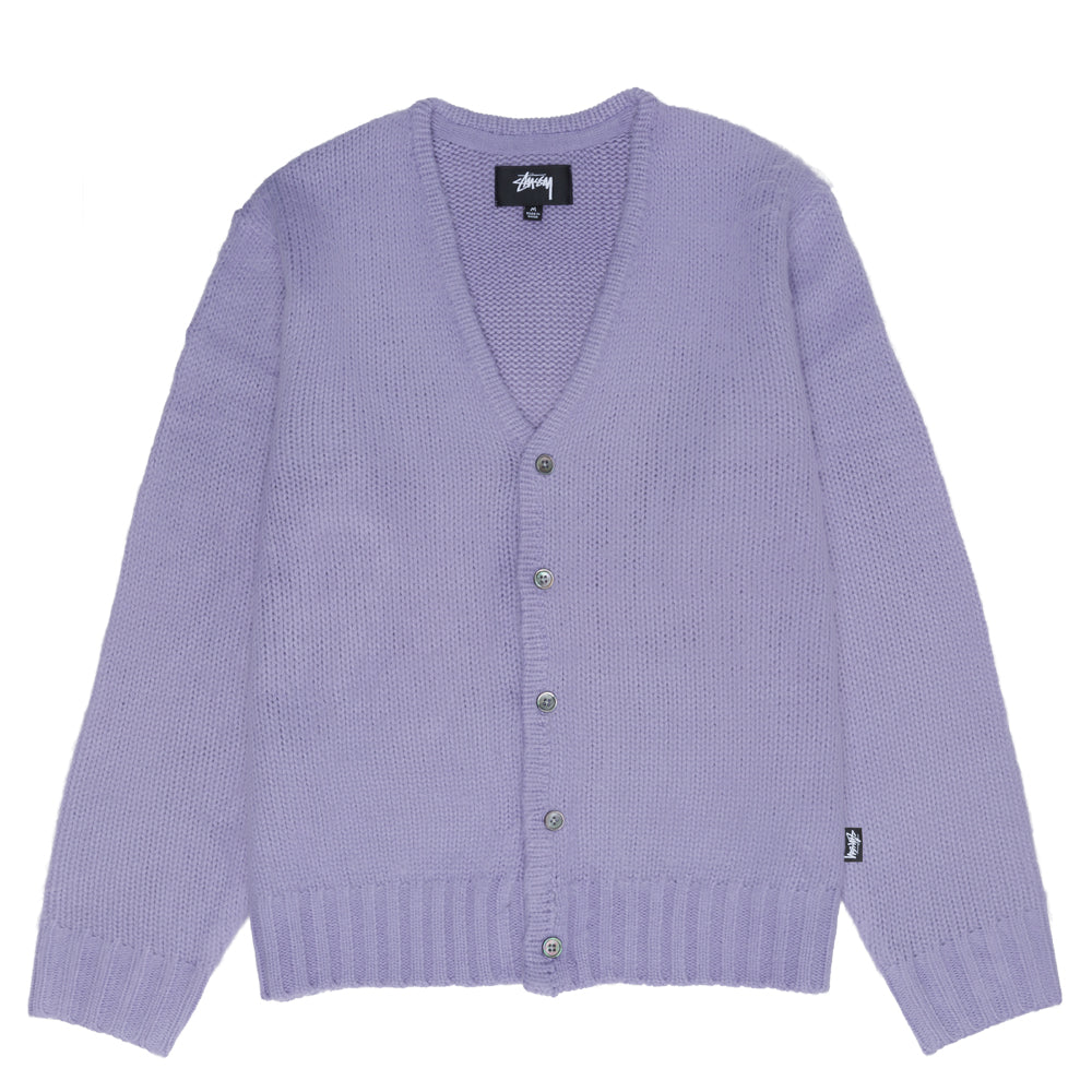 STÜSSY LOOSE GAUGE CARDIGAN // BLUE – Collateral