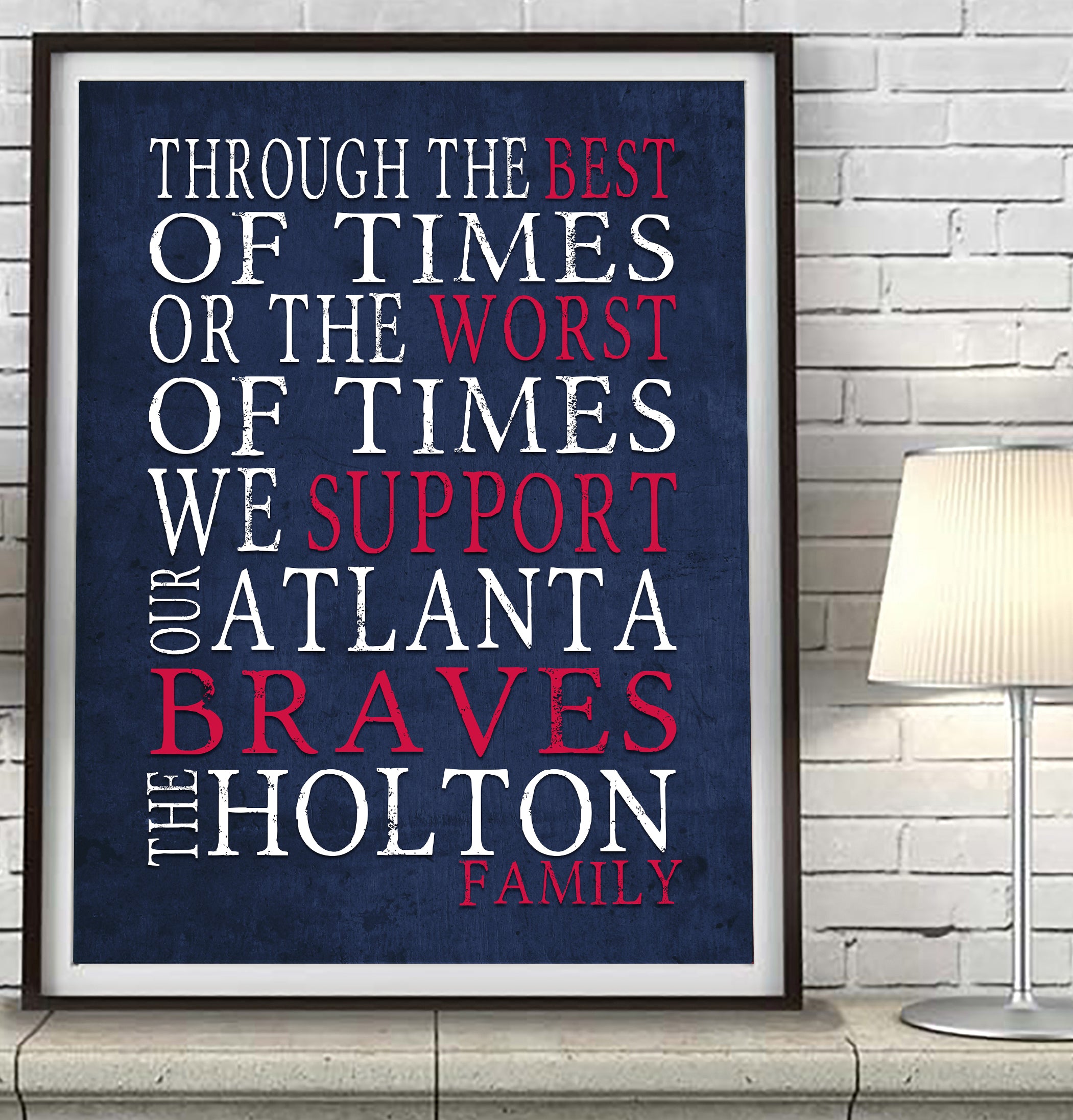 personalized atlanta braves gifts