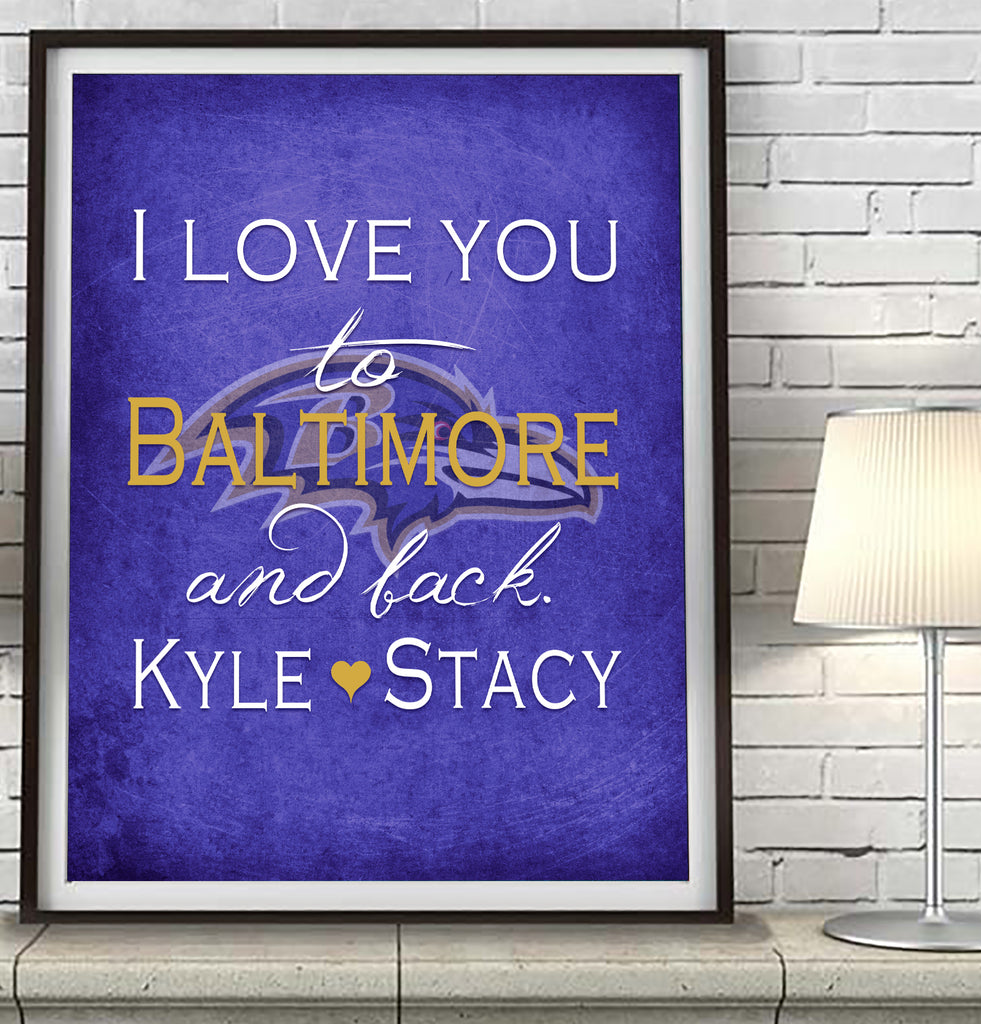 personalized baltimore ravens gifts