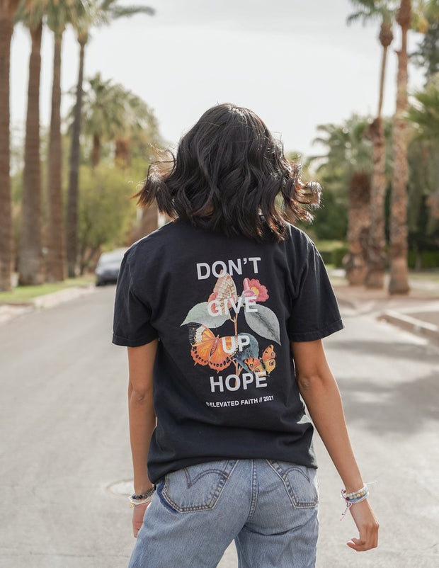 Don't Give Up Hope Unisex Tee | Christian T-Shirts | Elevated Faith