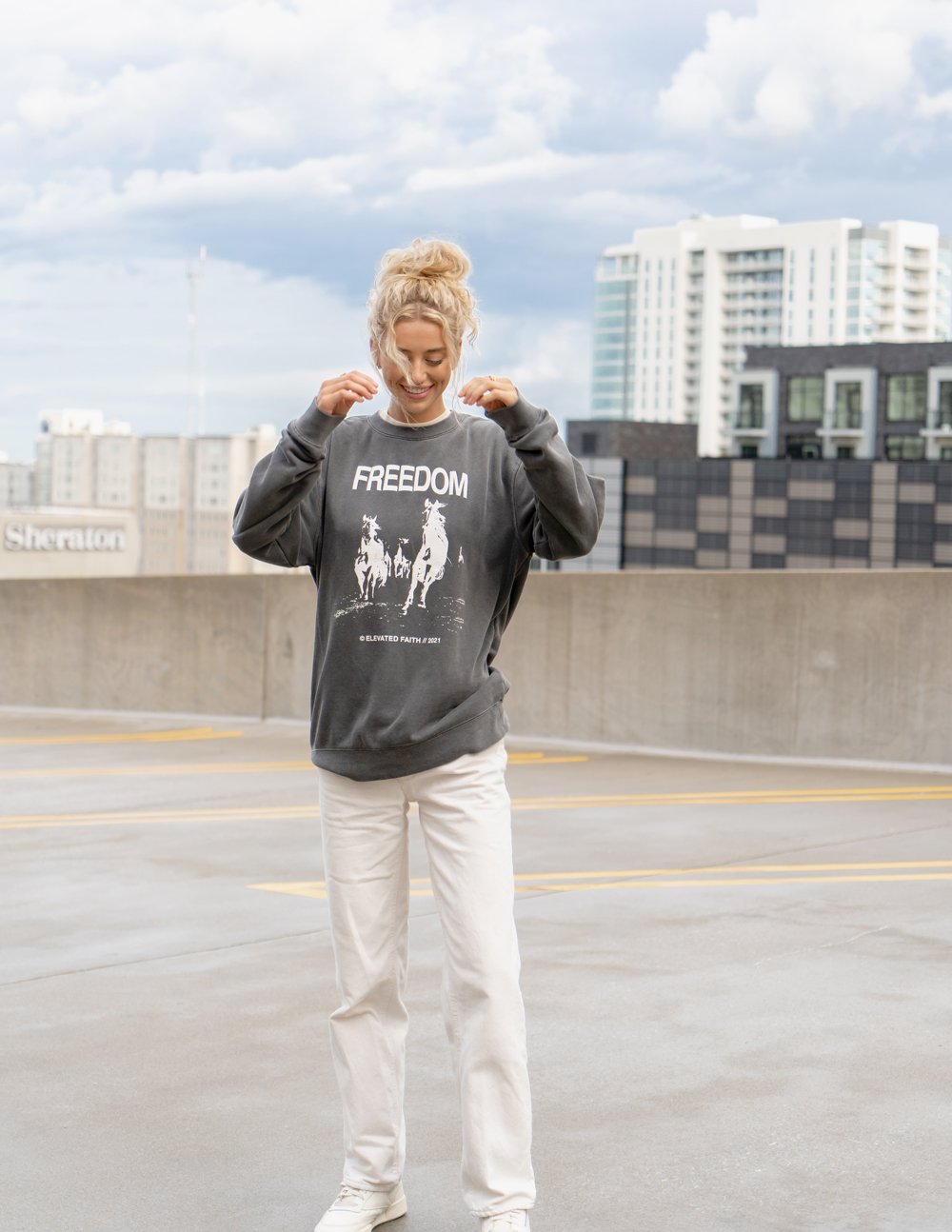 Elevated Faith Sweatshirt - Gem