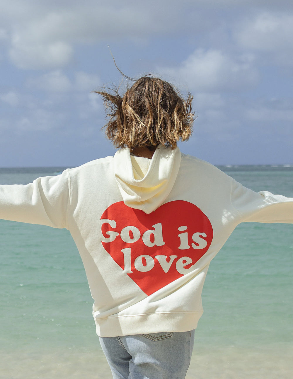God is Love Unisex Hoodie Christian Apparel | Elevated Faith