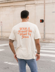 What A Friend In Jesus Unisex Tee | Christian T-Shirts | Elevated Faith