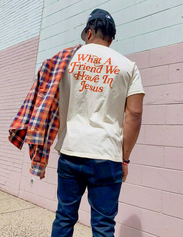 What A Friend In Jesus Unisex Tee | Christian Apparel | Elevated Faith