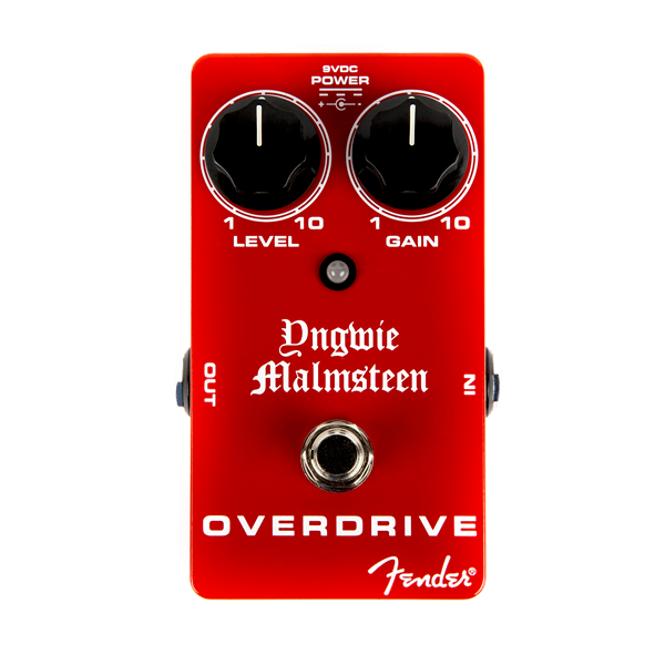 Fender YJM Yngwie Malmsteen OVERDRIVE Pedal F-0234507000 — L.A. Music