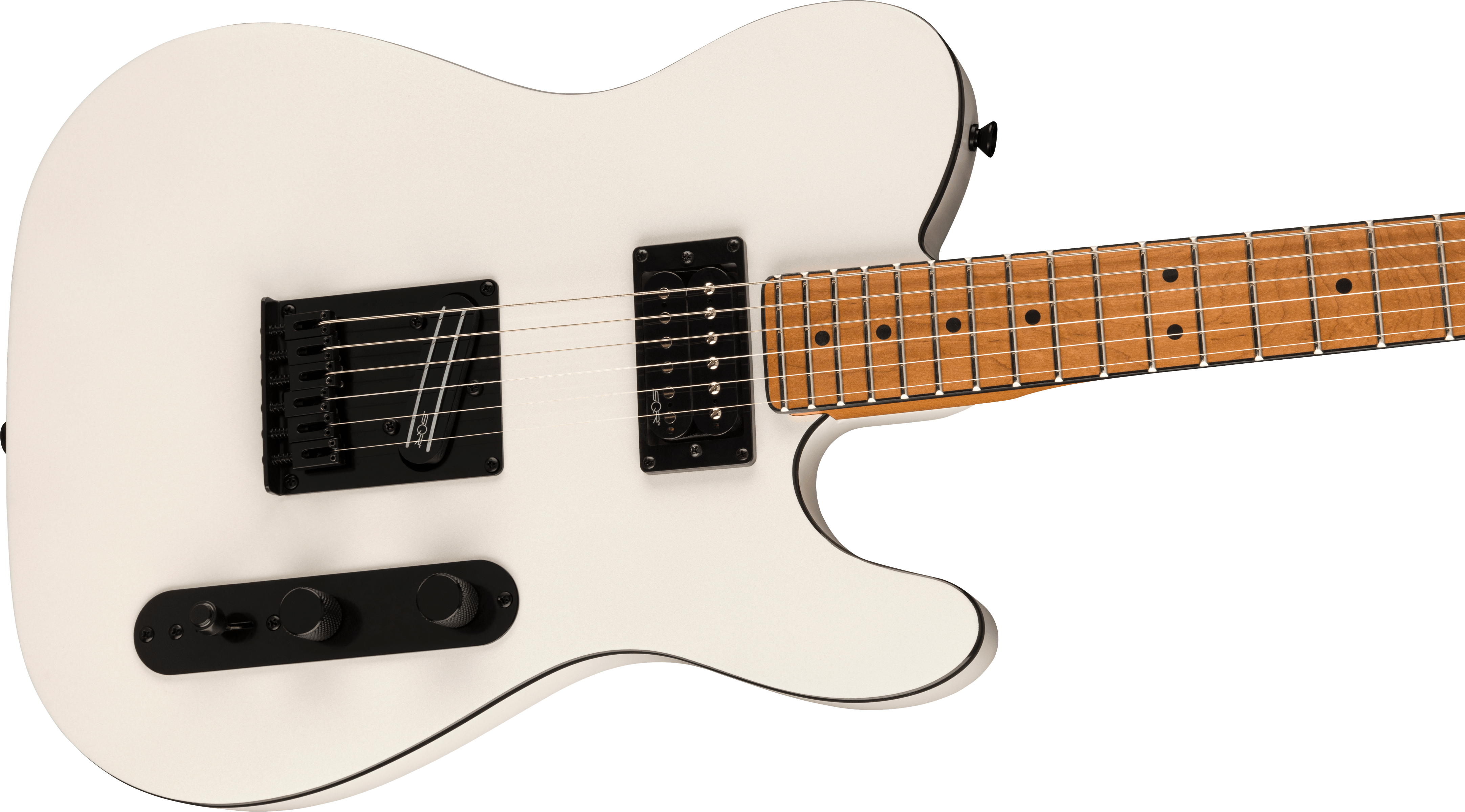 Squier Contemporary Telecaster RH Roasted Maple Fingerboard Pearl White  F-0371225523