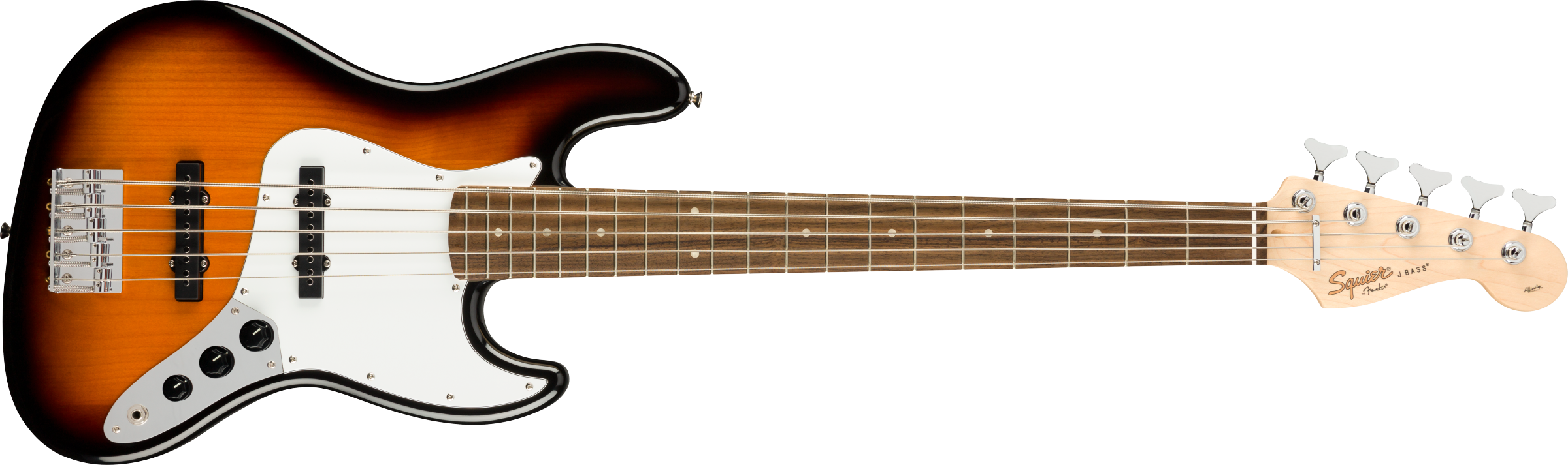 Squier Affinity Series Jazz Bass V, Brown Sunburst 0371575532