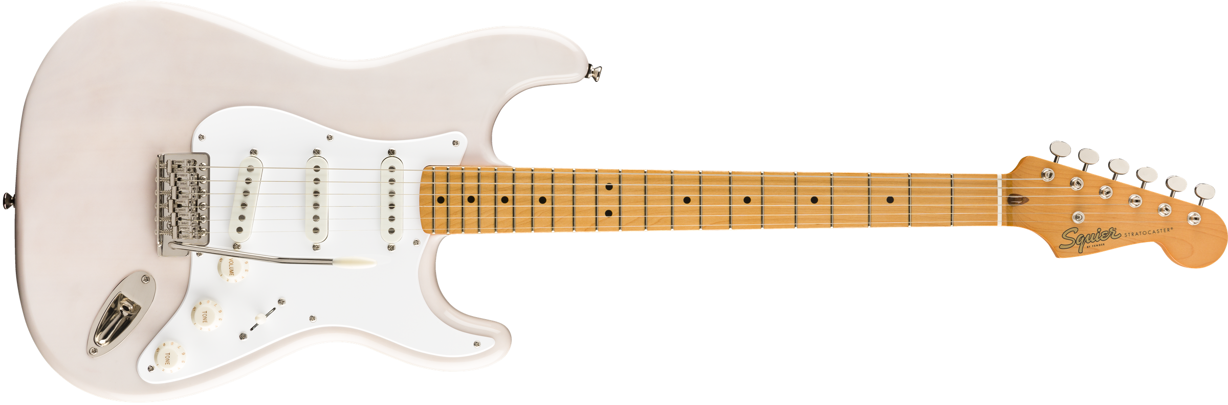 Squier Classic Vibe 50s Stratocaster Maple Fingerboard White Blonde  0374005501