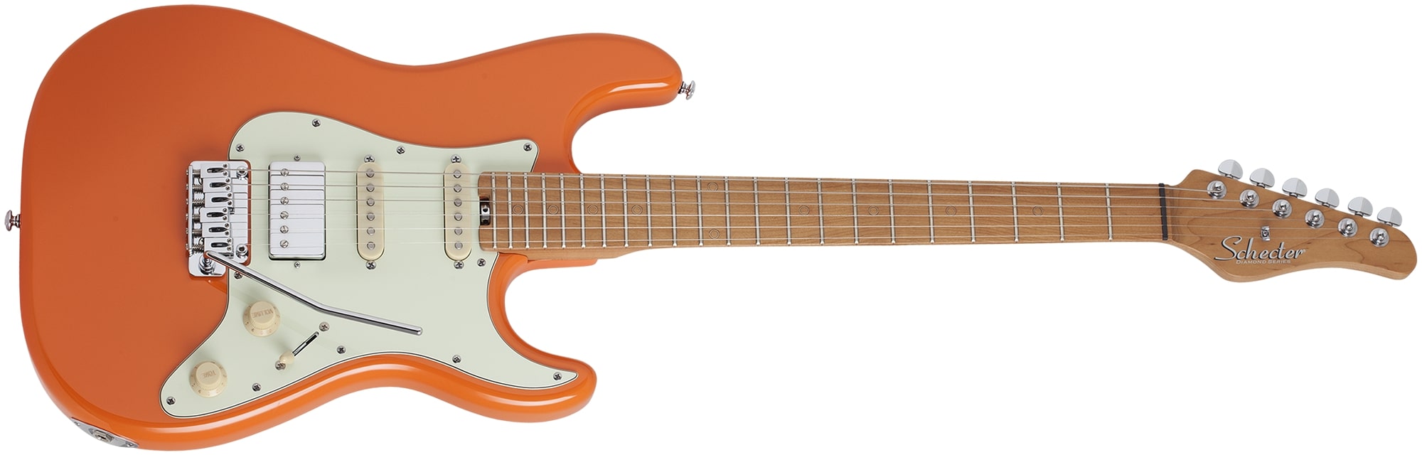 nick johnston orange schecter