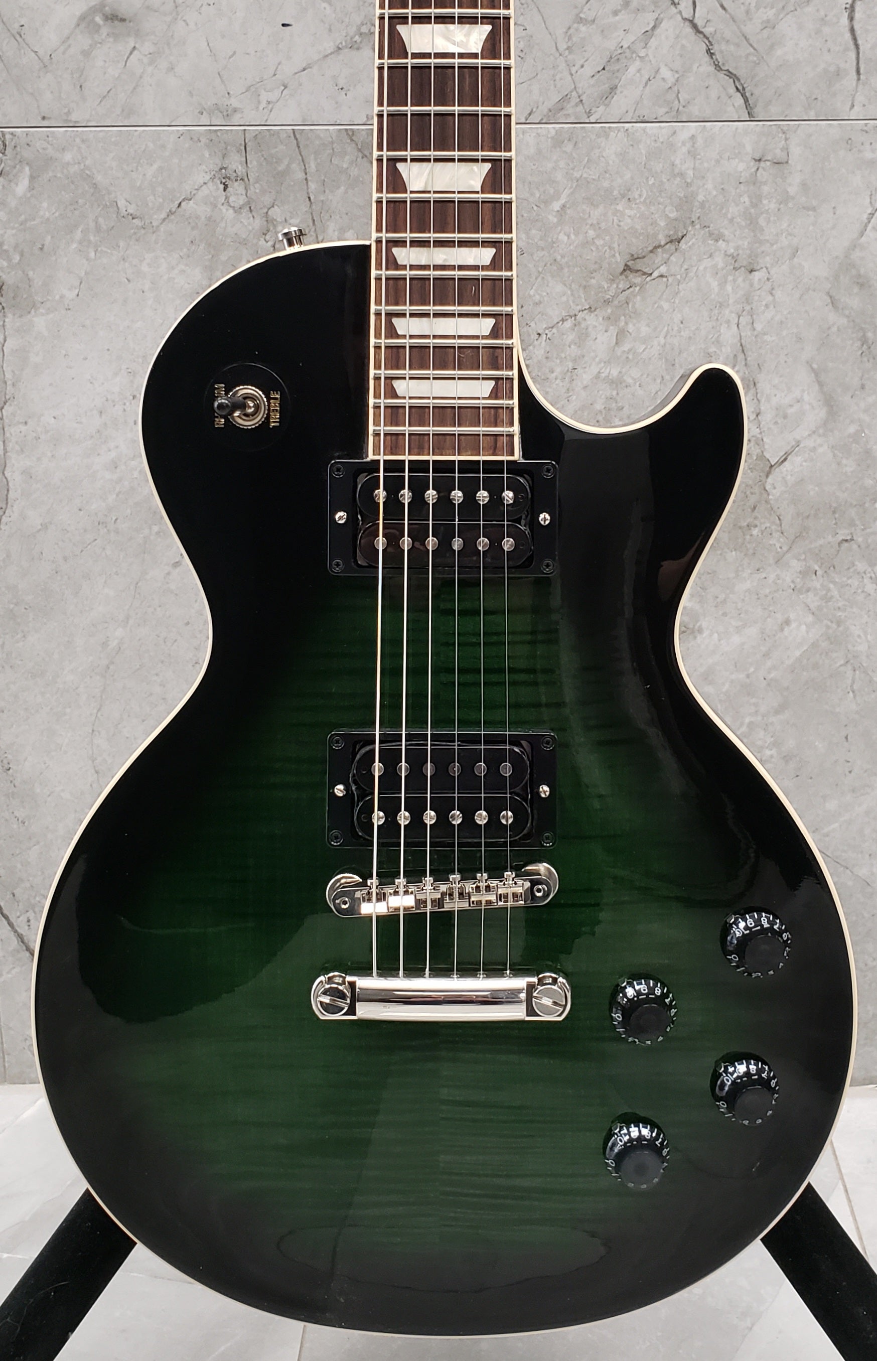 Gibson les paul standard トランスブラック 打痕 | www