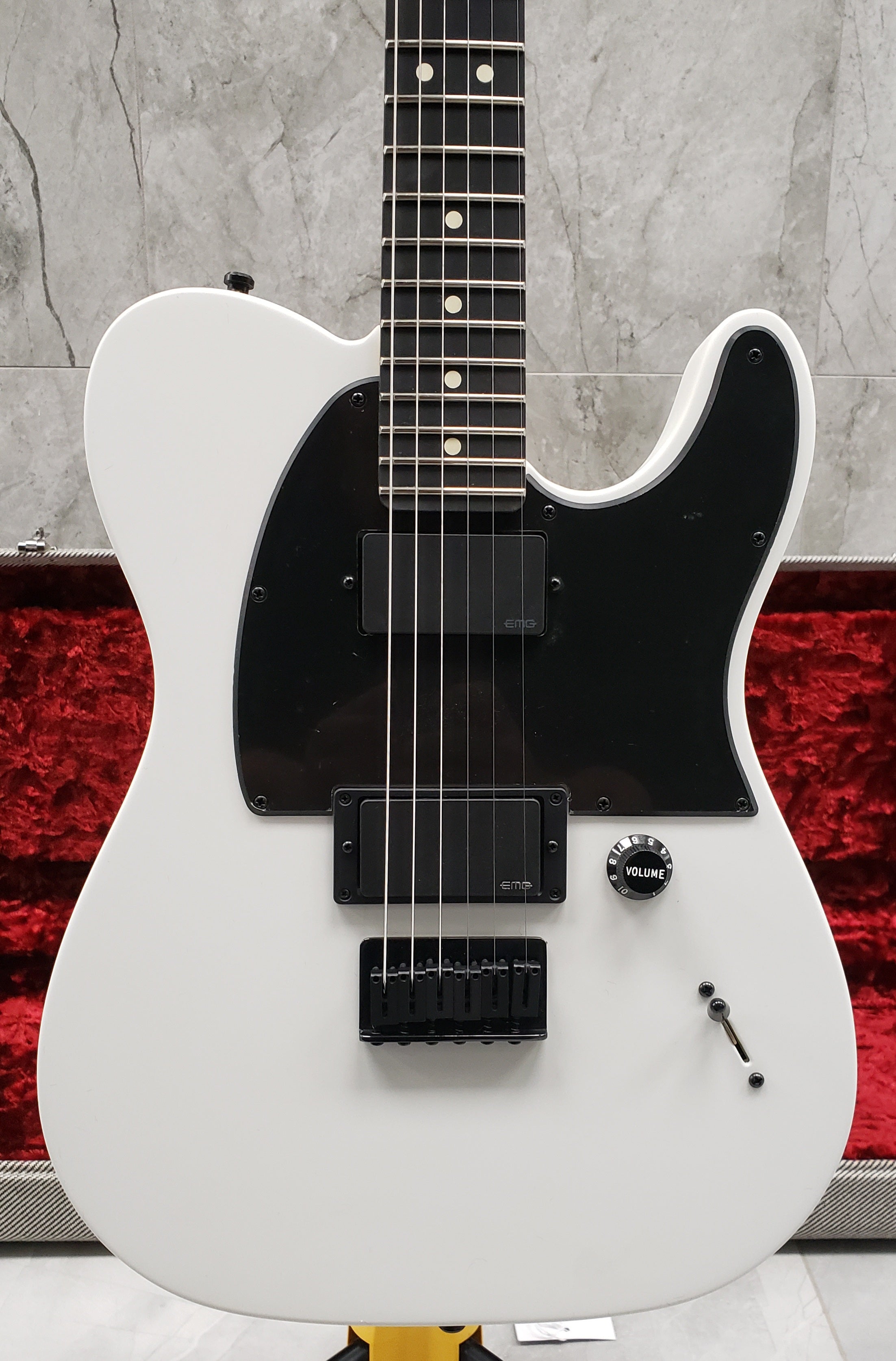 Fender Jim Root Telecaster Ebony Fingerboard Flat White 0134444780