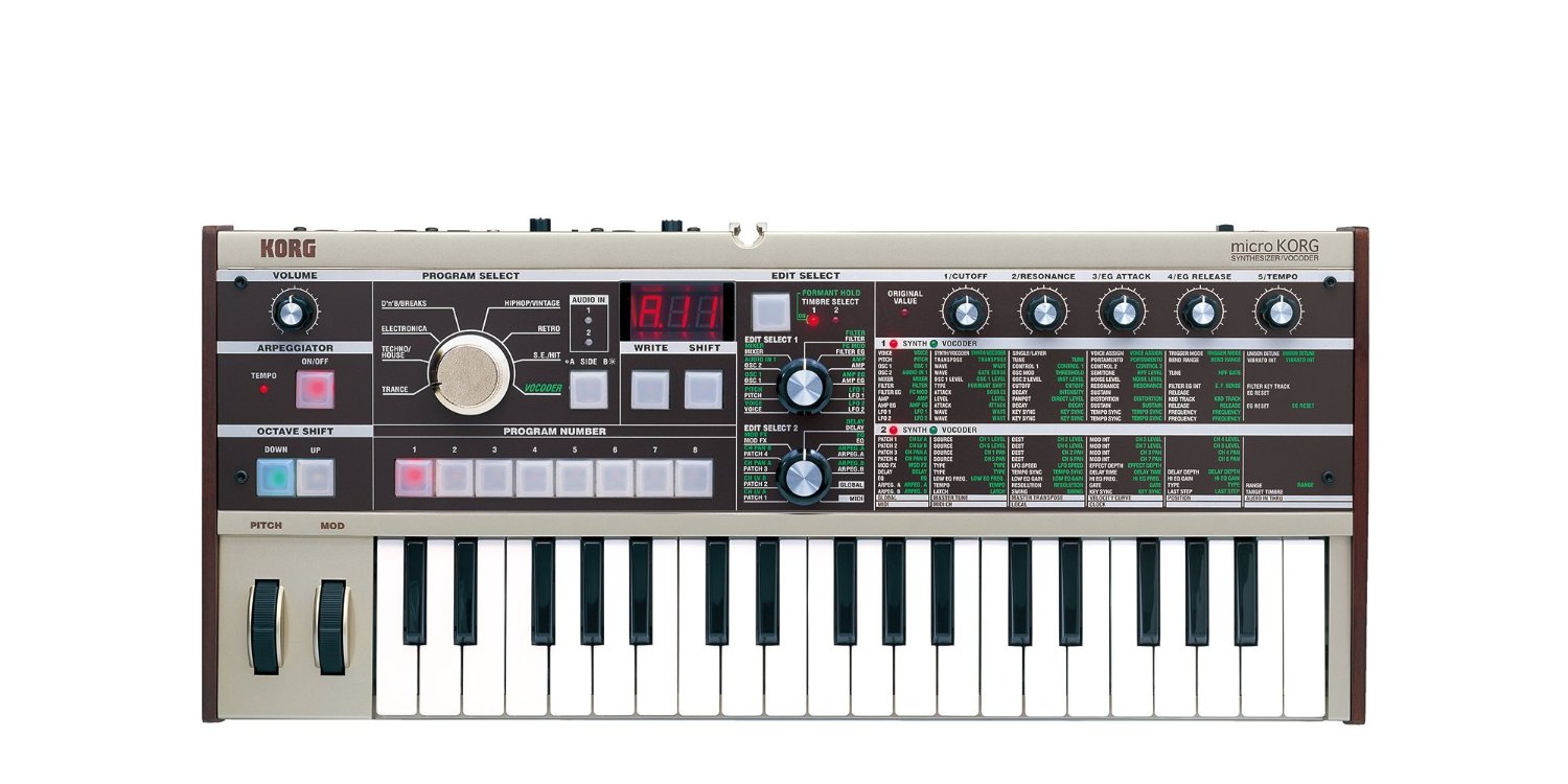 Korg MicroKORG Synthesizer Vocoder — L.A. Music