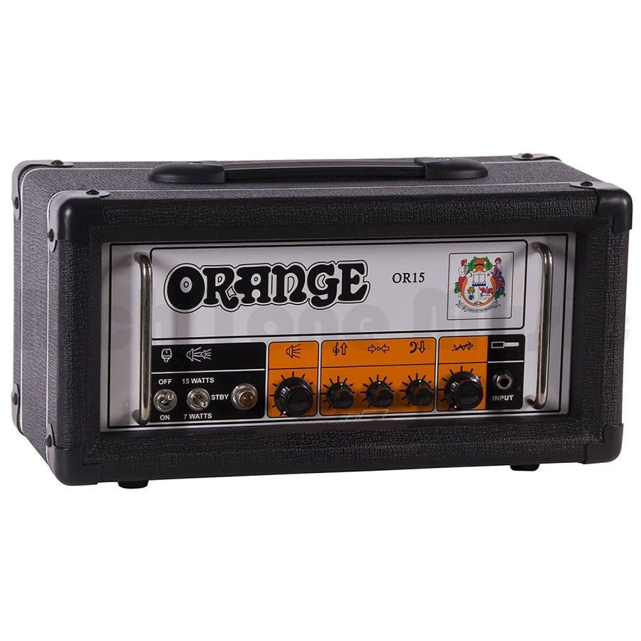 Orange OR15H-BK OR15, 15 Watt Pics Only Guitar Head Black