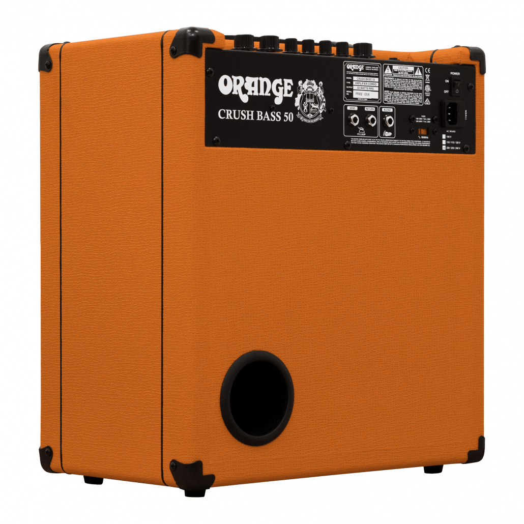 orange amplifiers crush bass 50