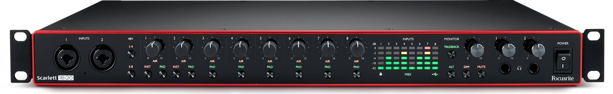 focusrite usb audio interface