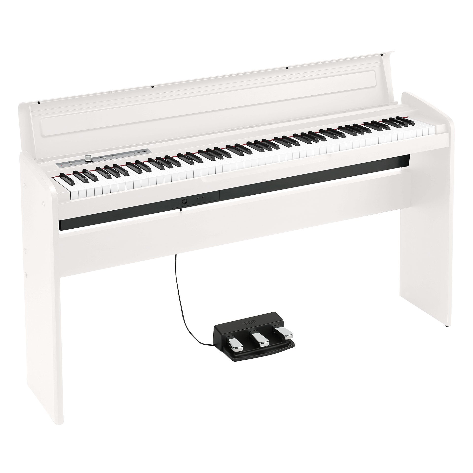 Korg 88-Key NH Action Digital Piano White Cabinet LP180-WH