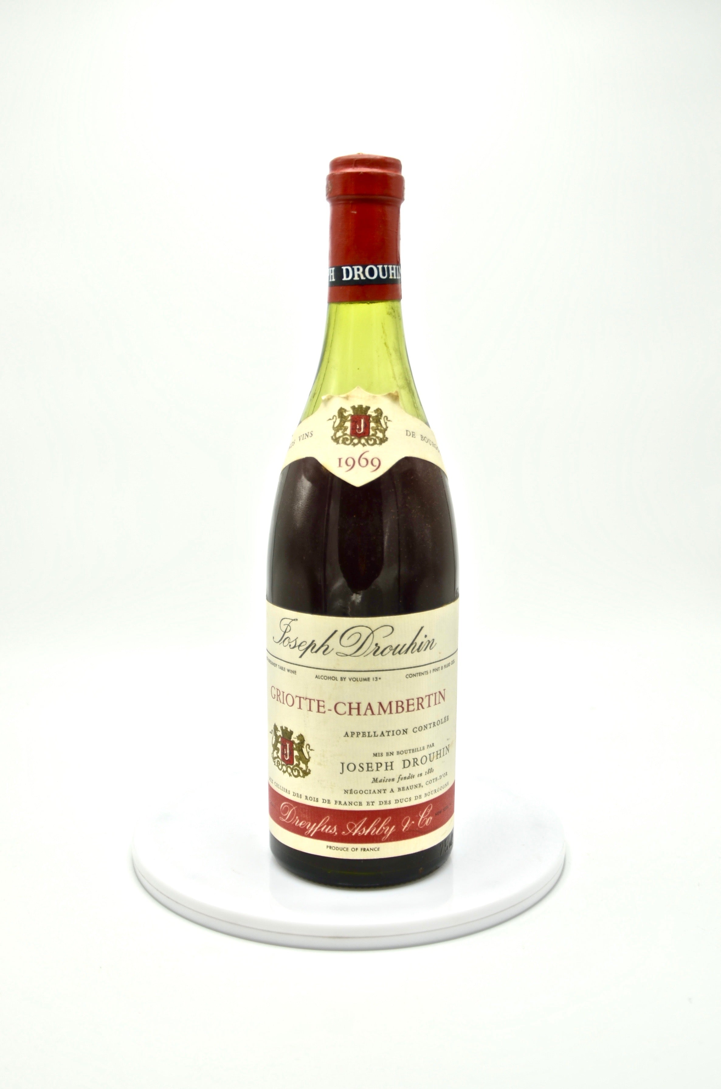 1969 Joseph Drouhin Griotte-Chambertin, Grand Cru