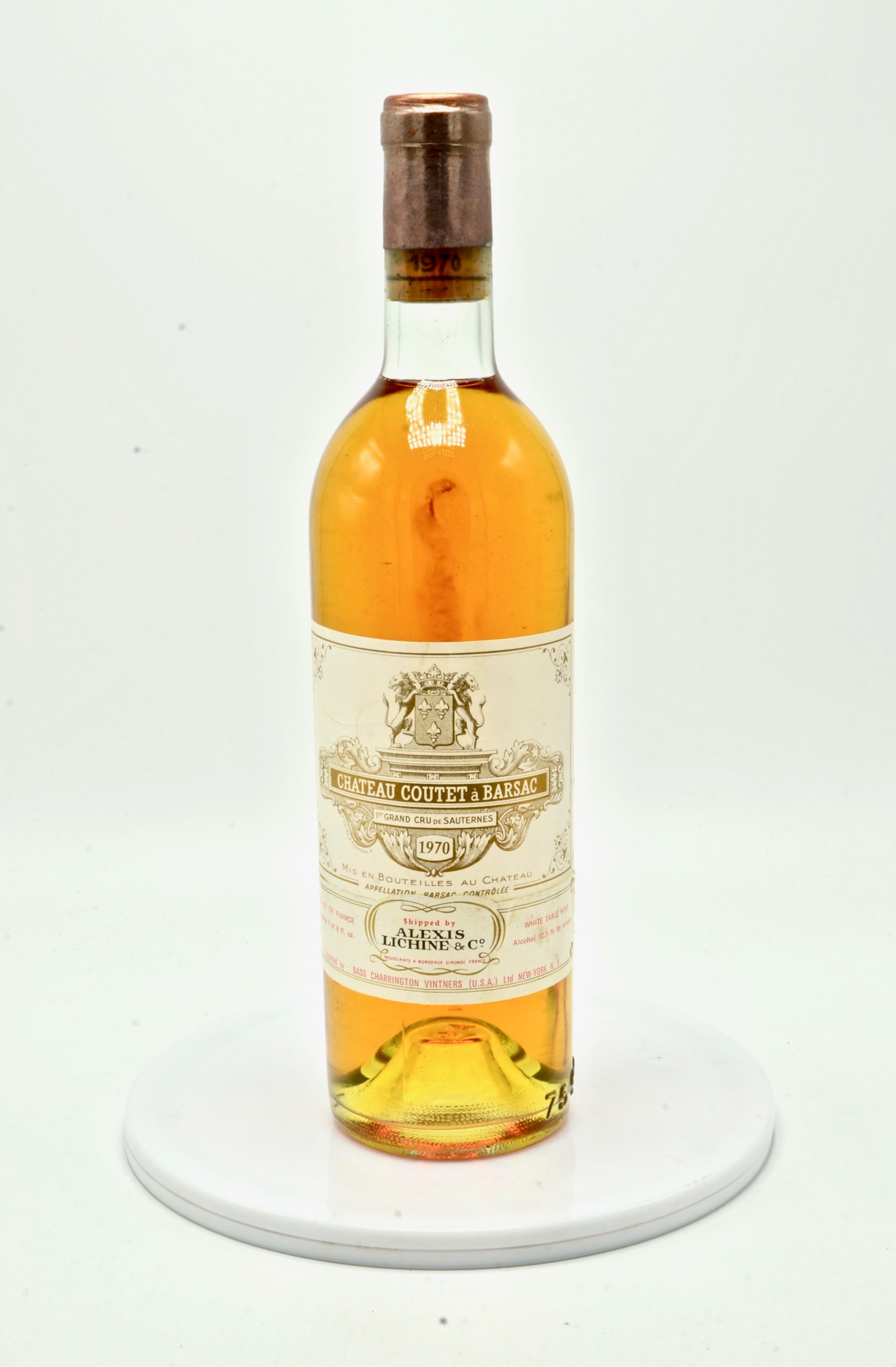 1970 Château Coutet, Barsac