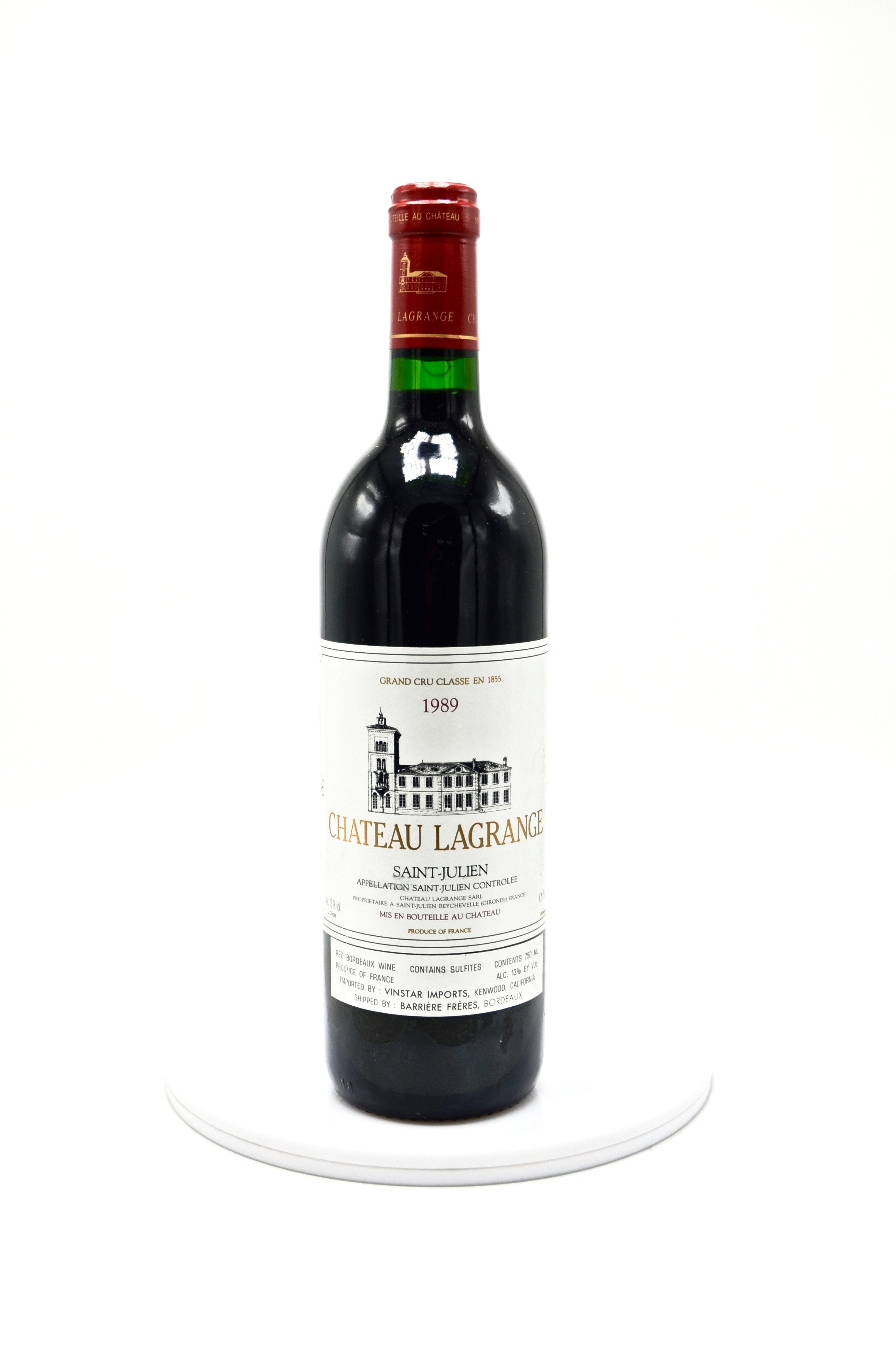 1988 Château Lagrange, St. Julien – Wine Consigners Inc.