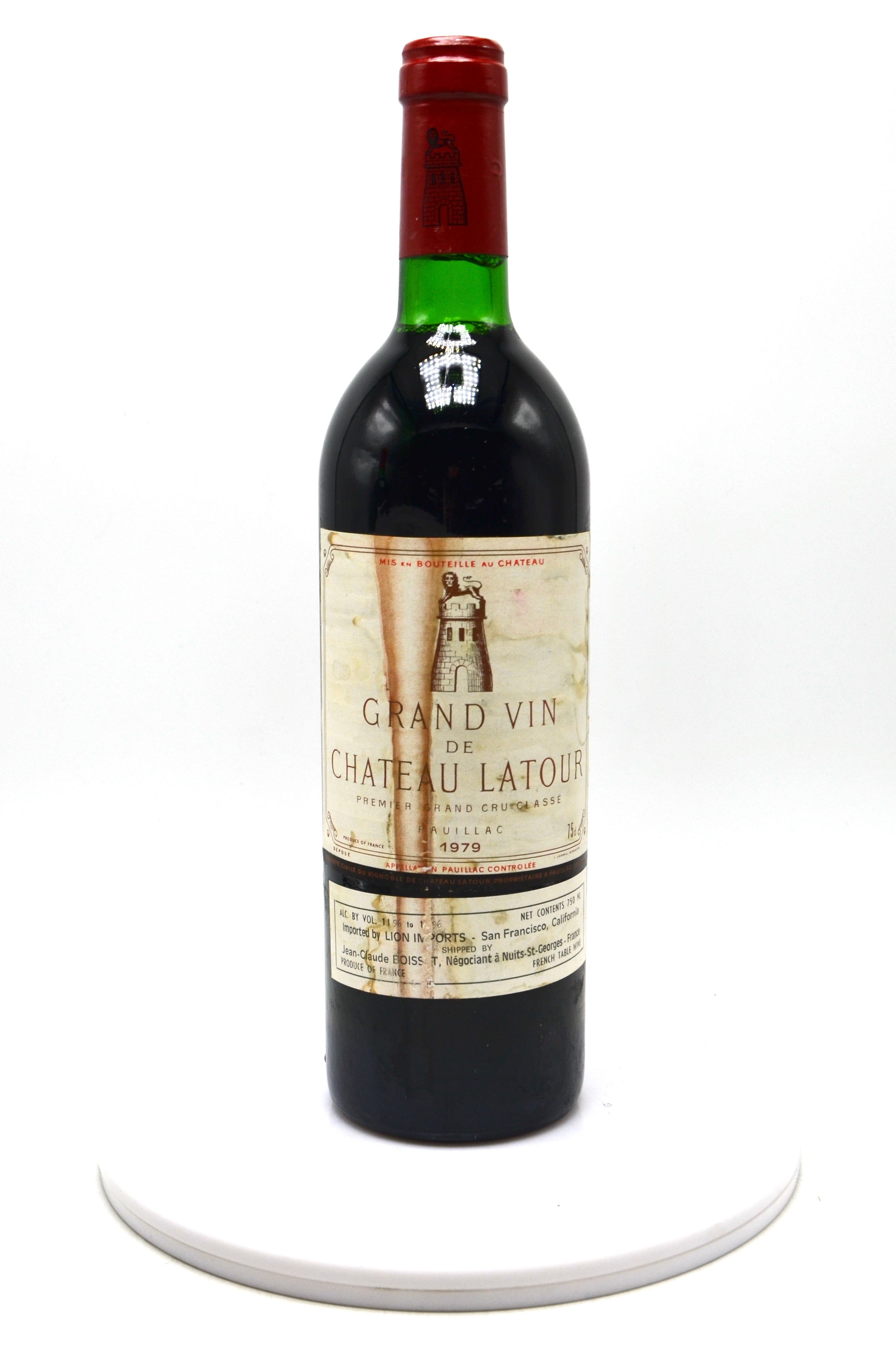 1979 Château Latour, Pauillac – Wine Consigners Inc.