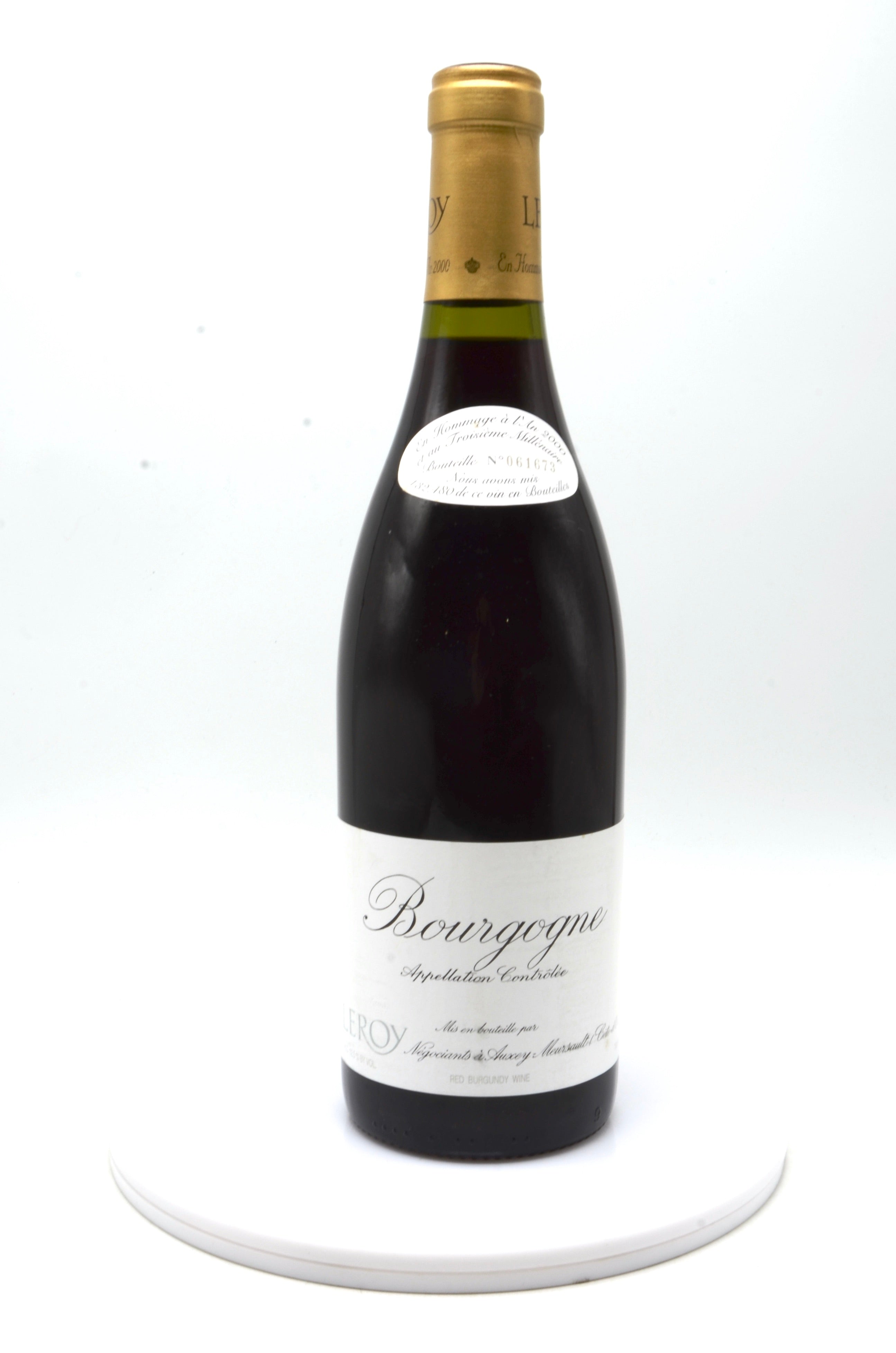 ヴィンテージワイン。Leroy 「Bourgogne en Hommage a l'an 2000 ...