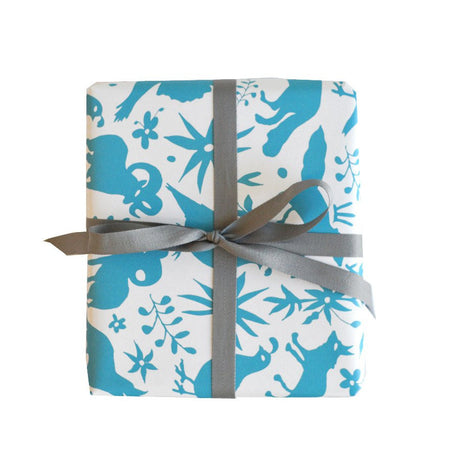 Blue Otomi Gift Wrap – Clafoutis