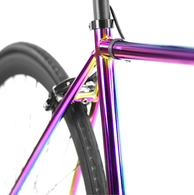 oil slick fixie frame