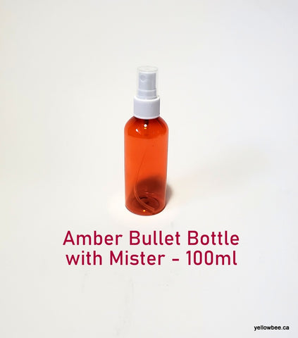 Download Rectangular Bottle With Dispensing Pump Amber 100ml Yellowbee Packaging And Supplies Inc Yellowimages Mockups
