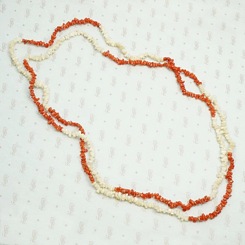 Red Coral Branch Necklace – Cosmic Delights