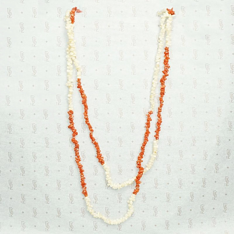 antique coral bead necklace