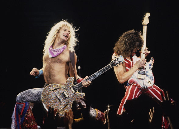 Eddie Van Halen & David Lee Roth - Mark Weiss – Rock Art Show