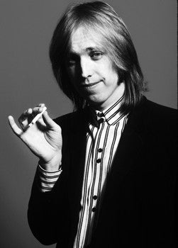 Tom Petty B&W Portrait - Mark Weiss – Rock Art Show